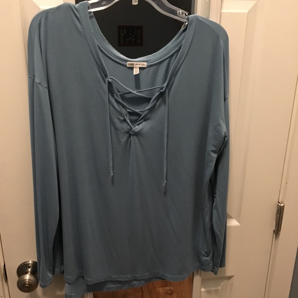 Victoria's Secret Pink Soft Long Sleeve Shirt